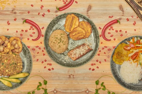 Foto dal menu del ristorante La Finca