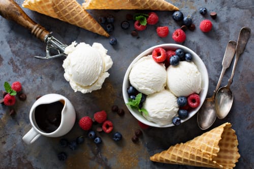Foto dal menu del ristorante Gelateria Da Lì a Là