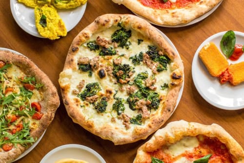 just eat pizza land
