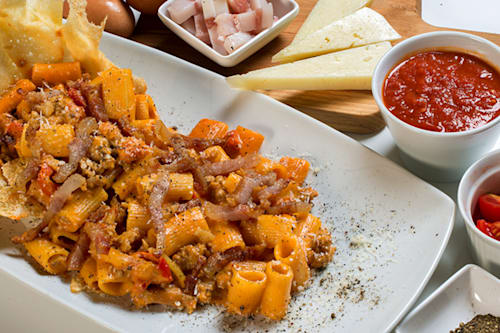 Foto dal menu del ristorante Magna Roma Cucina Romana- Politeama