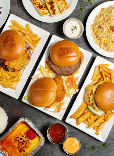 Flame grill hot sale and dessert