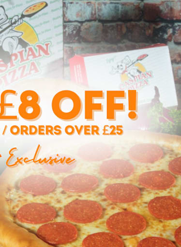 Caspian pizza just eat cheap