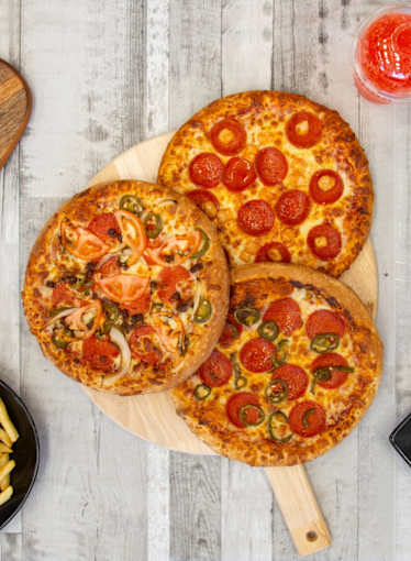 Pizza base just eat hot sale