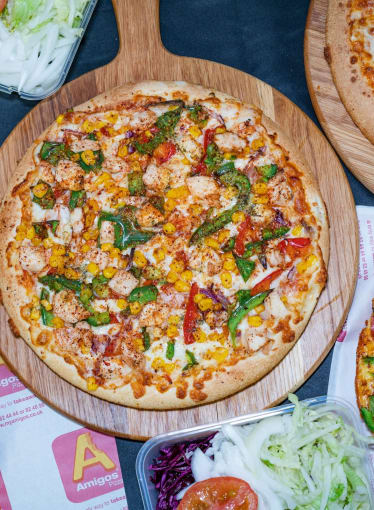 Just eat sales amigos pizza