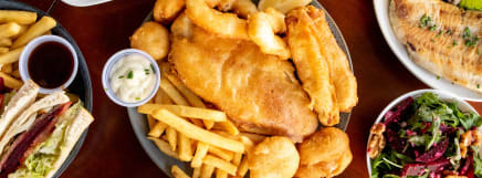 Fish-and-chips restaurants and