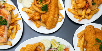 Mcmonagles Fish Chips Pizzeria Glasgow Fish Chips
