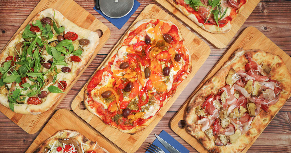 Menú de La Amalfitana Pinsa en Pinto Pedido de Just Eat