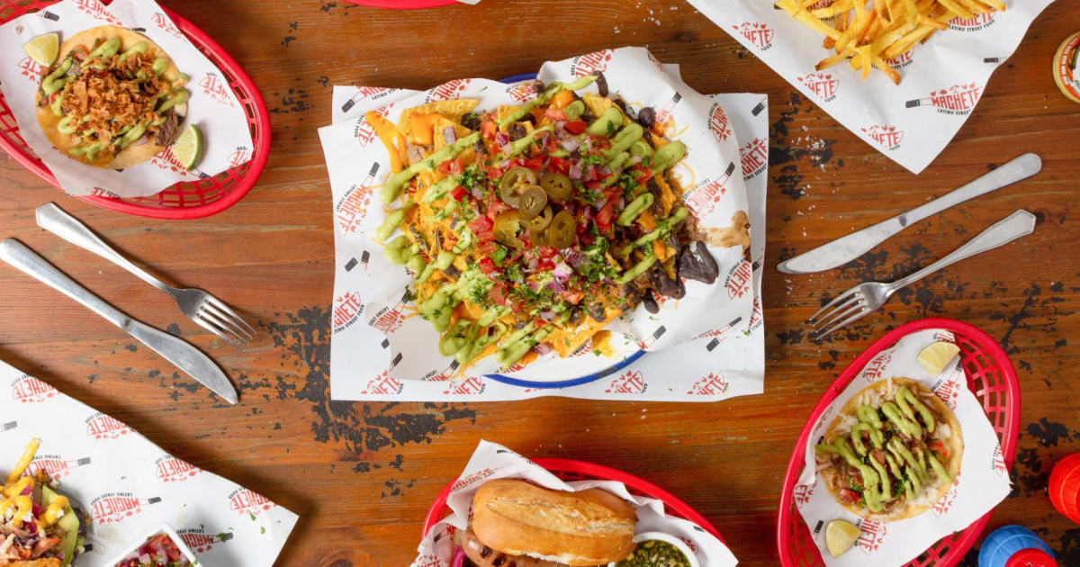 Machete en Barcelona Pedido de Just Eat