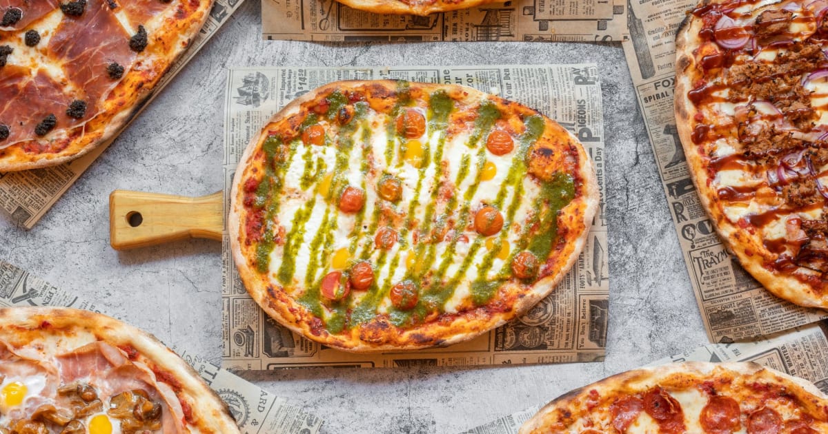 Menú de Pinsa Pizza en Madrid Pedido de Just Eat