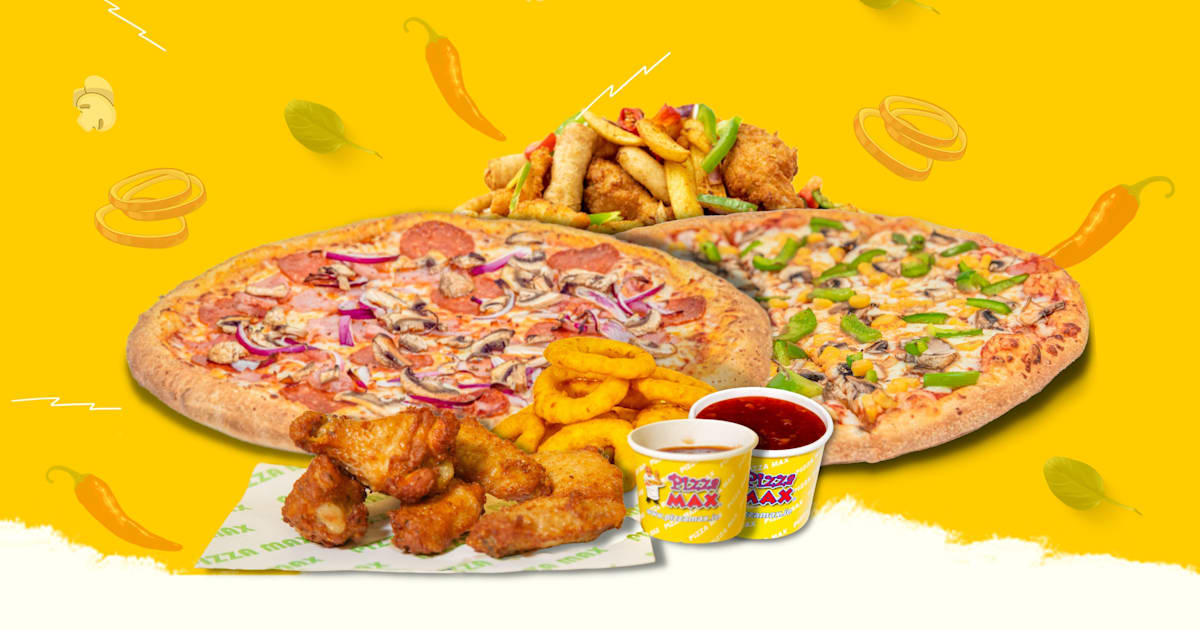 just eat pizza max