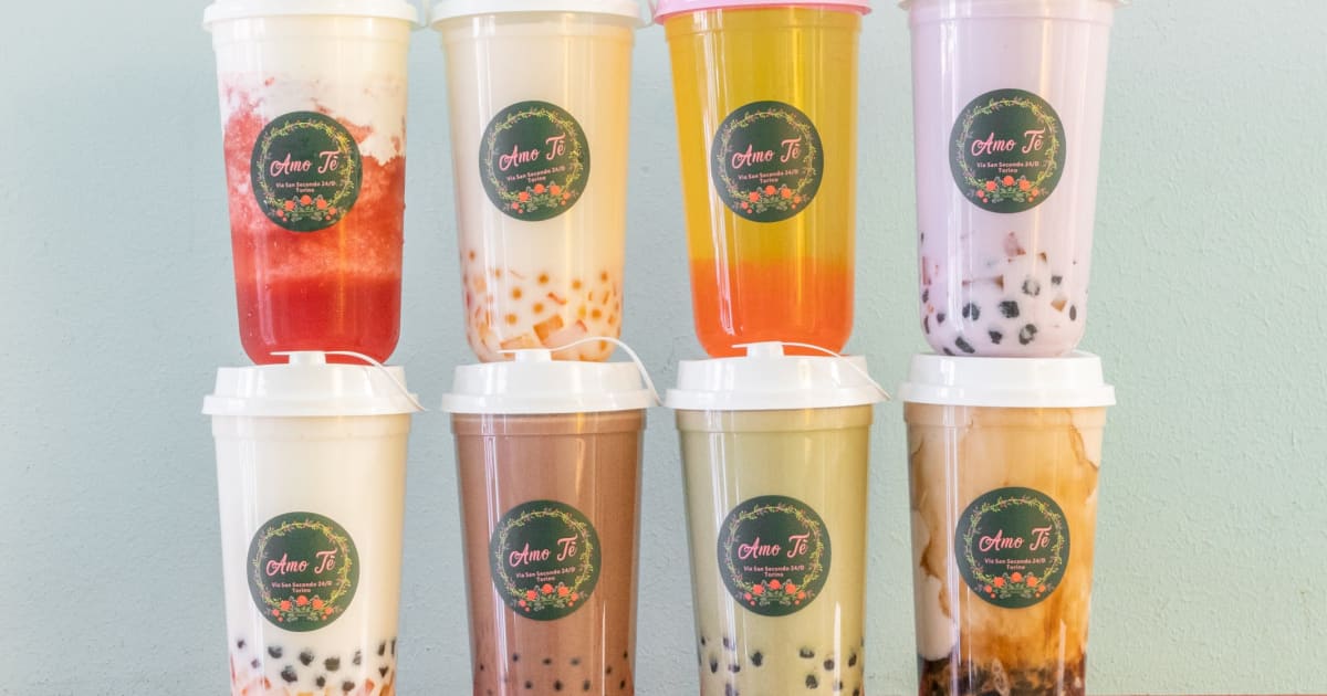 Menu di Amo Tè Bubble Tea a Torino Ordina con Just Eat