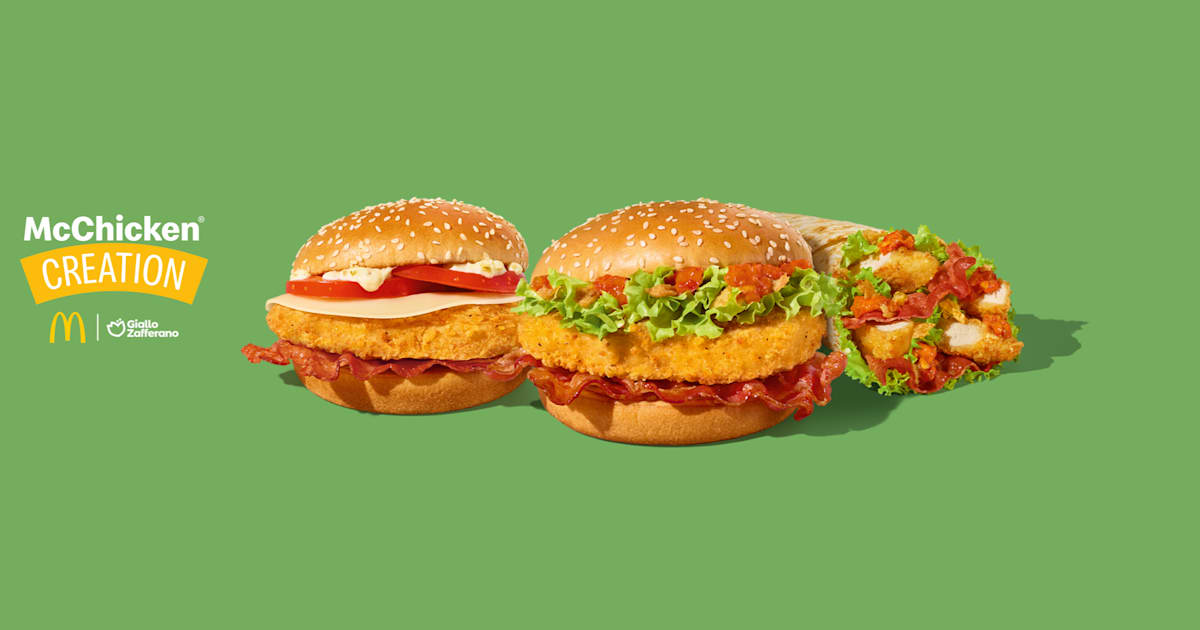 Menu di McDonald's - Tien An Men a Reggio Emilia - Ordina ...
