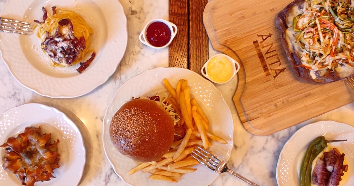 Anita Burger & Pinsa restaurant menu in Roma Order from Just Eat