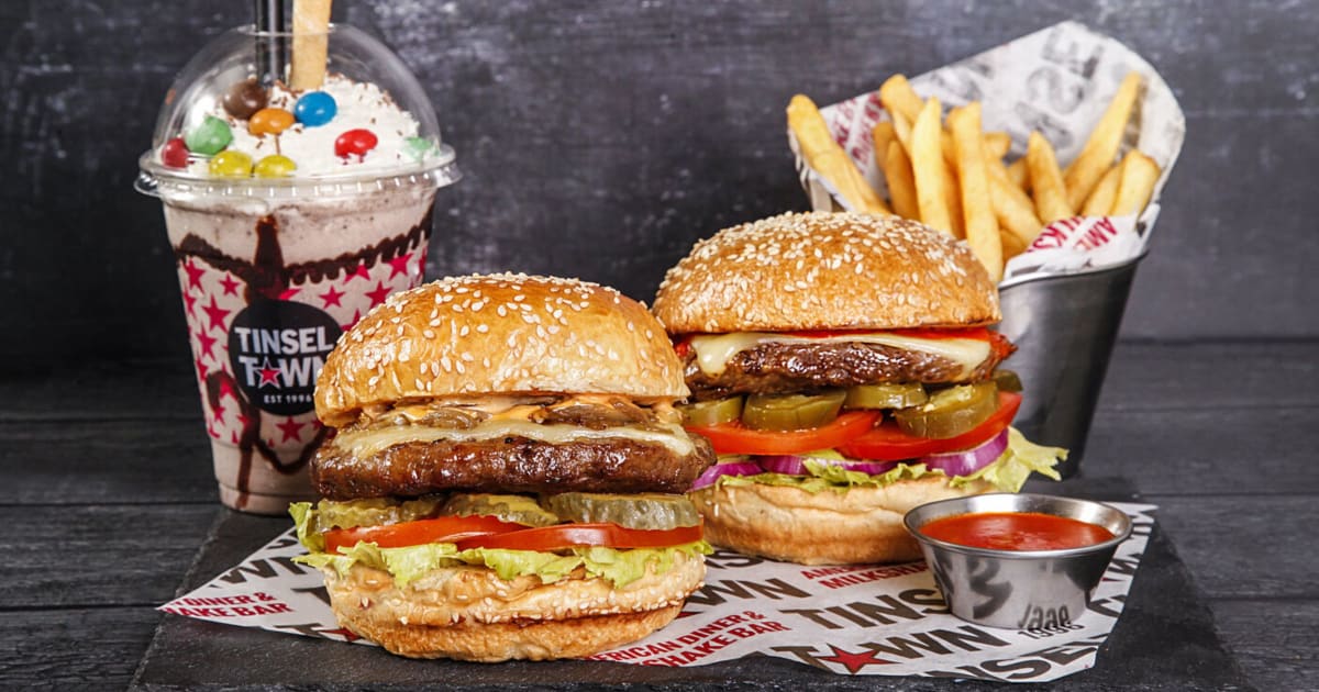 Burger town sales just eat