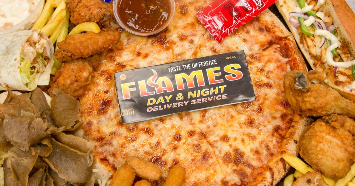 Flames restaurant menu in Leeds Order from Just Eat