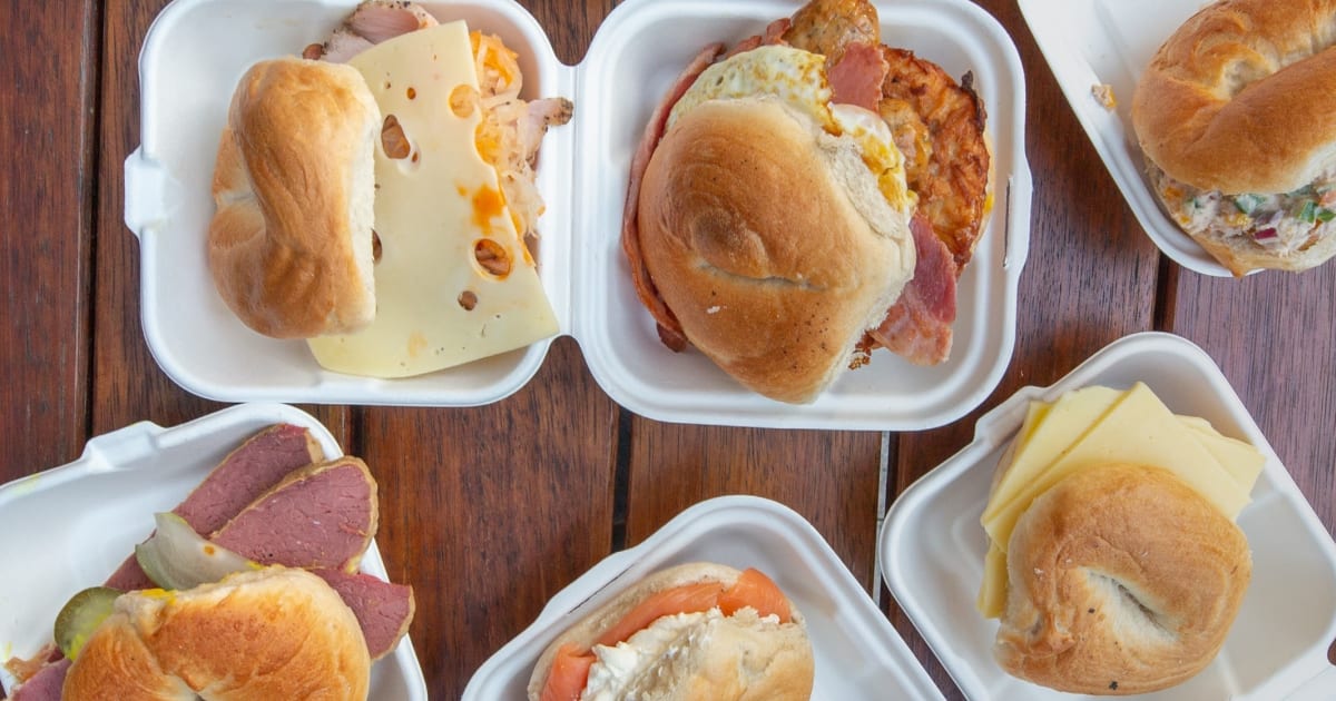 Brick Lane Bagel (BLB) Canary Wharf restaurant menu in London Order from Just Eat