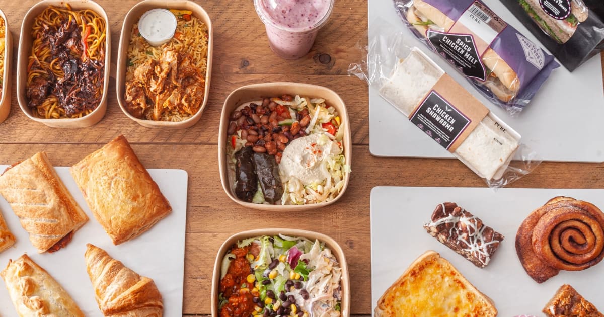 The Pure Food Co. restaurant menu in Hertfordshire Order from Just Eat