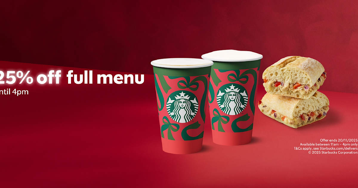 Starbucks Perth Inveralmond Roundabout DT restaurant menu in Perth