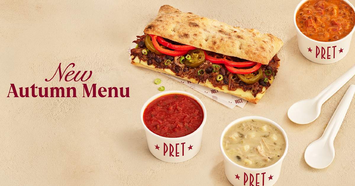 Pret Menu Pret A Manger - Canterbury restaurant menu in Canterbury - Order from ...