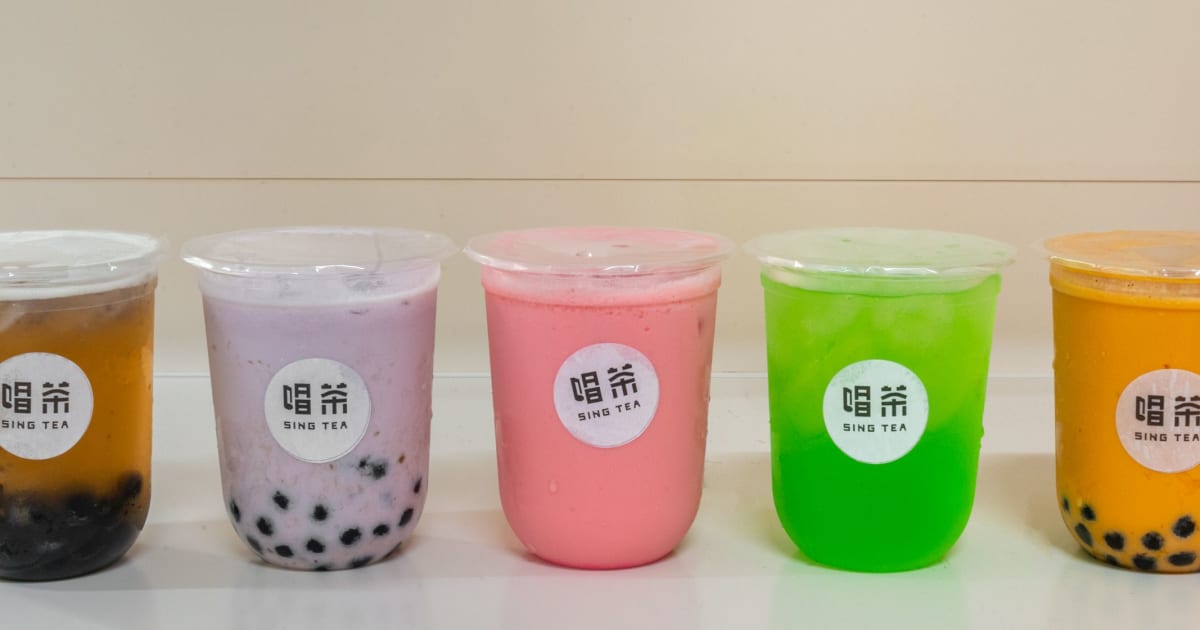 Sing Tea Bubble Tea restaurant menu in Middlesbrough Order from Just Eat
