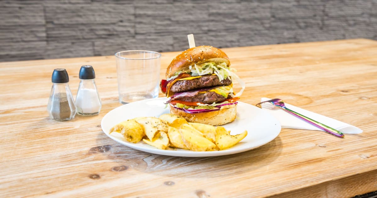 TJ s Burgers Opposite Rugby Ground restaurant menu in Leicester