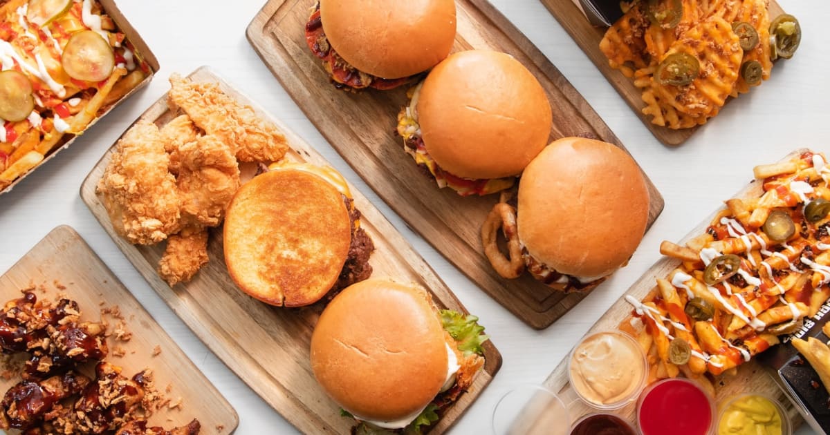 Just eat burger shack deals