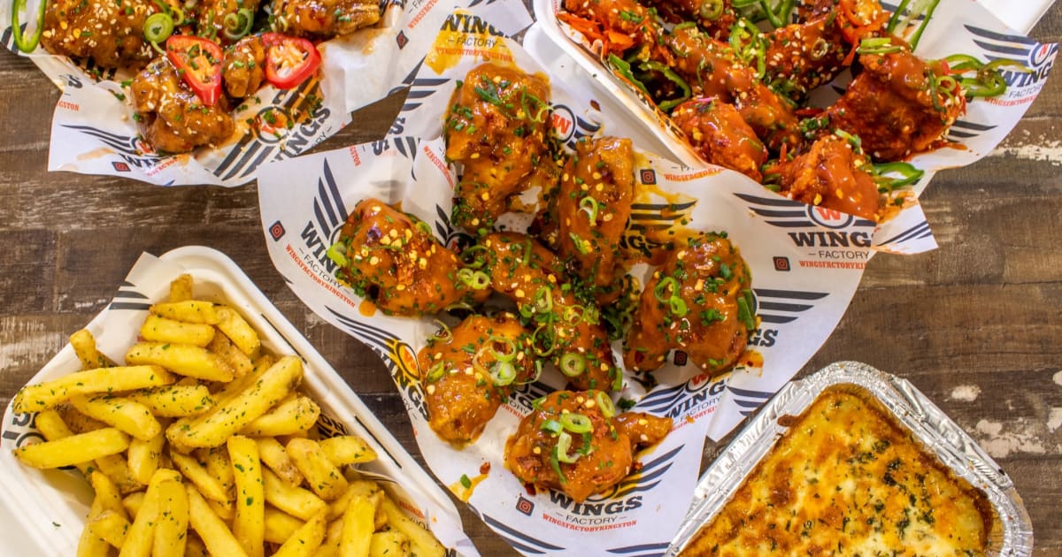 Wings Factory restaurant menu in Watford Order from Just Eat