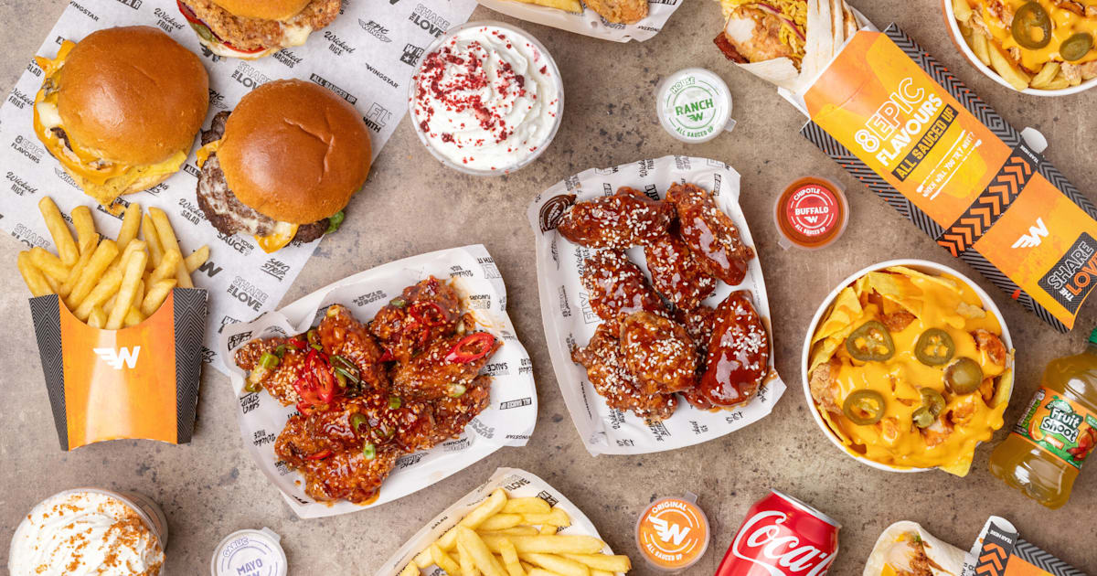 Wingstar Birmingham restaurant menu in Birmingham Order from Just Eat