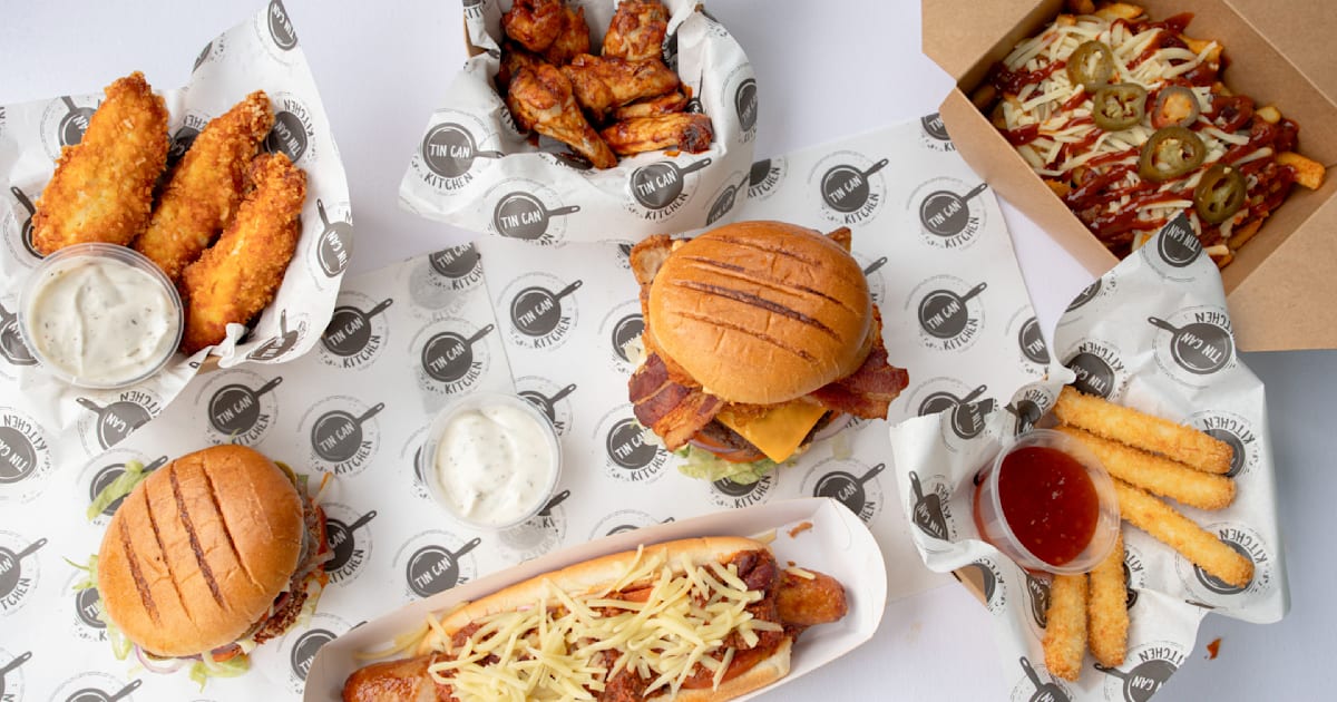 Tin Can Kitchen restaurant menu in Cwmbran Order from Just Eat
