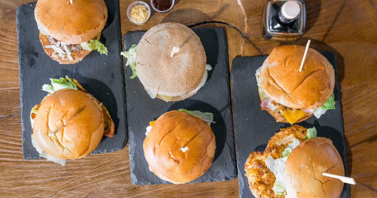 just eat mayhem burger