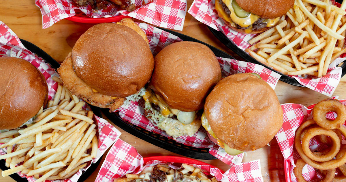 Just eat mayhem cheap burger