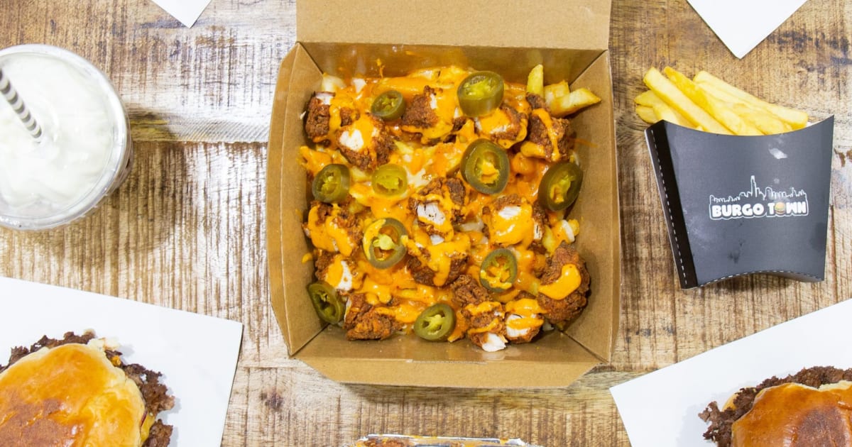 Burger town just eat top