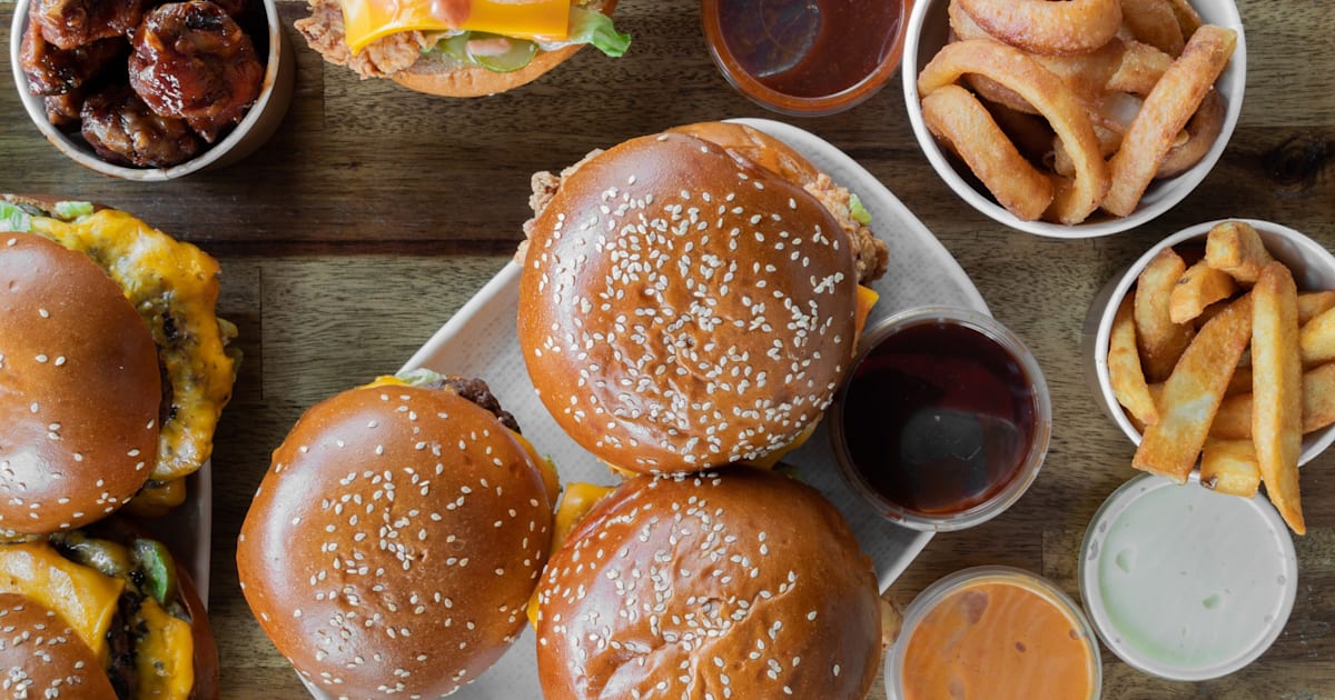 Burger shack just eat store