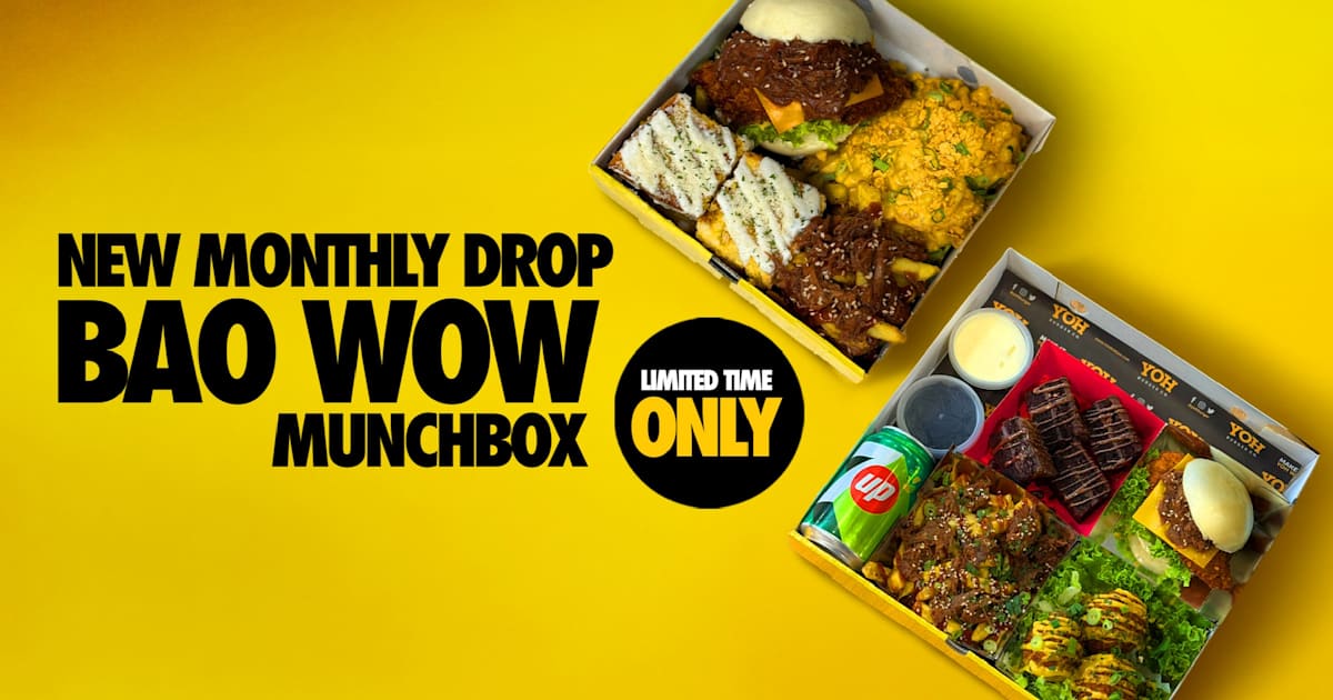 Yoh Burger & Desserts Manchester restaurant menu in Manchester