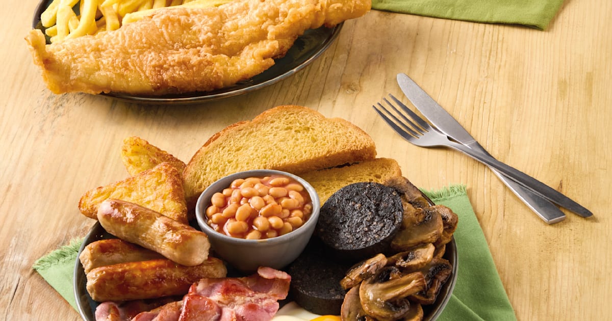 Morrisons on sale cafe menu