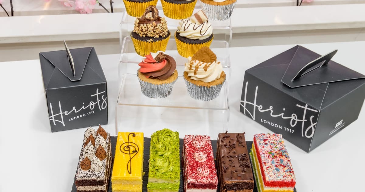 Heriots Patisserie restaurant menu in West Thurrock, Essex Order from
