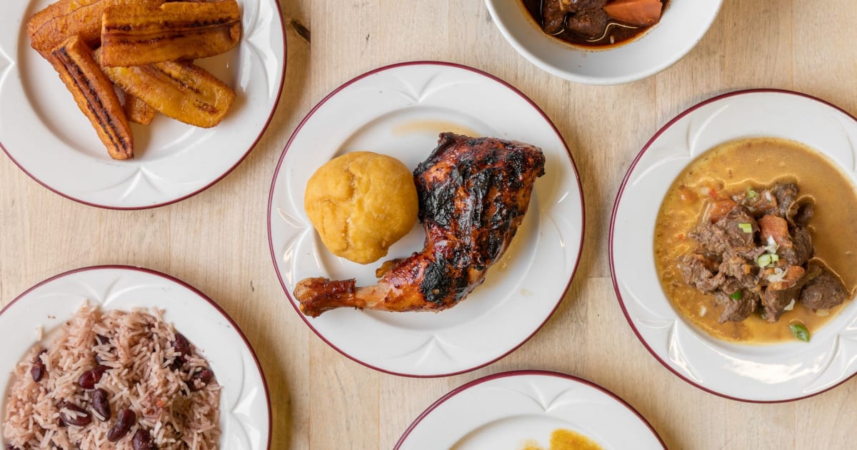 Just eat caribbean food outlet