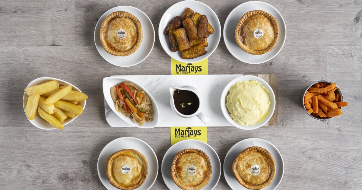 Marjays Pie’n’Mash in Croydon Order from Just Eat