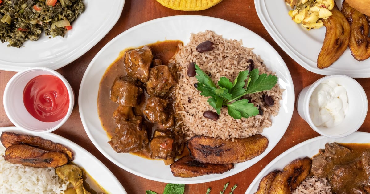 Just eat caribbean food best sale