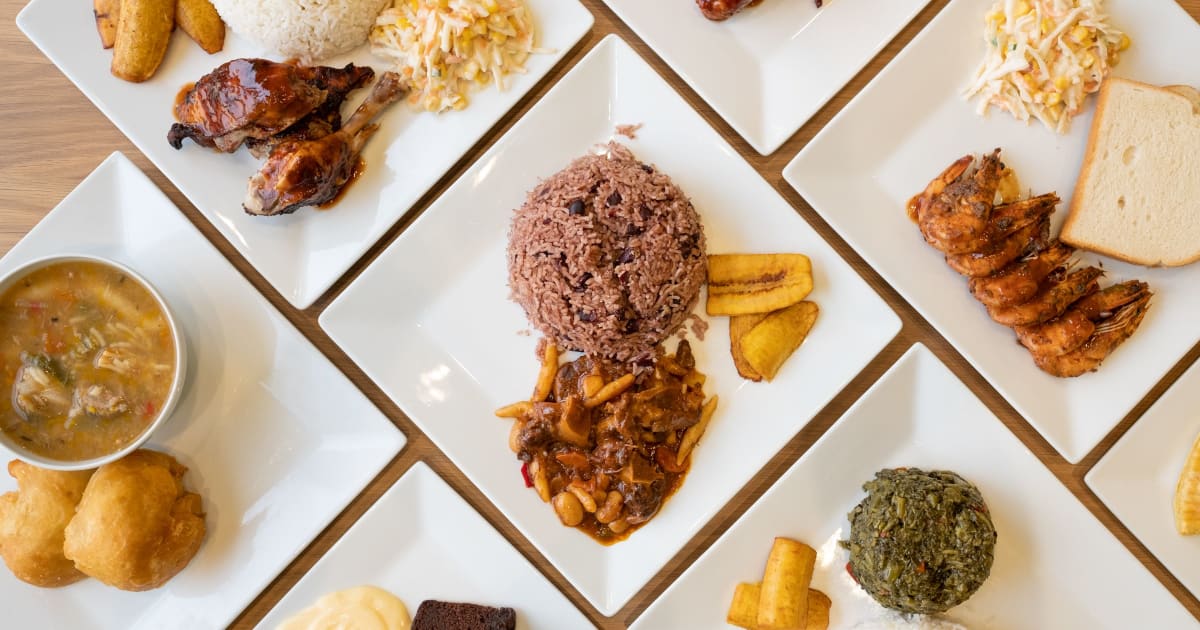 just eat jamaican food