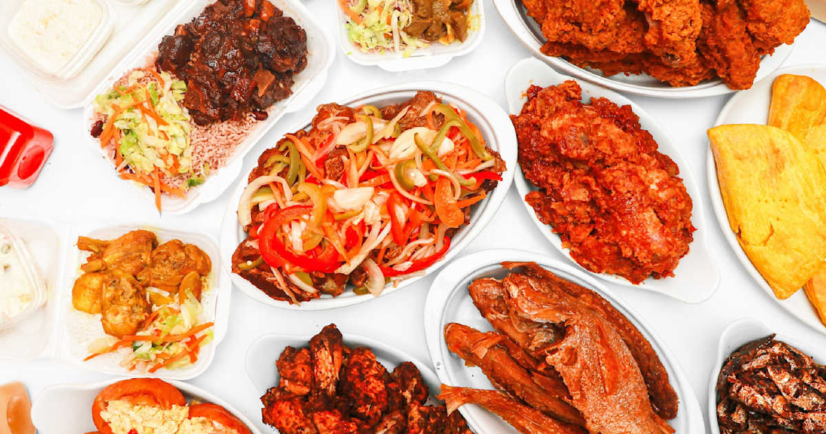 Just eat sales caribbean food