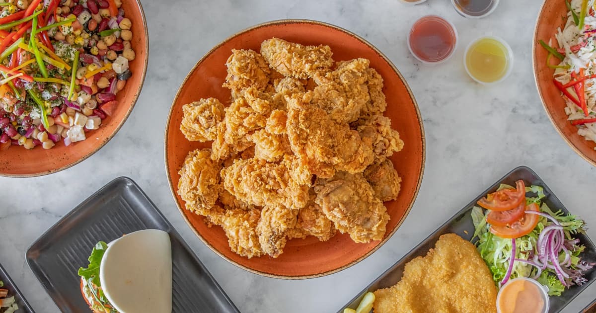 Just eat fried hotsell chicken