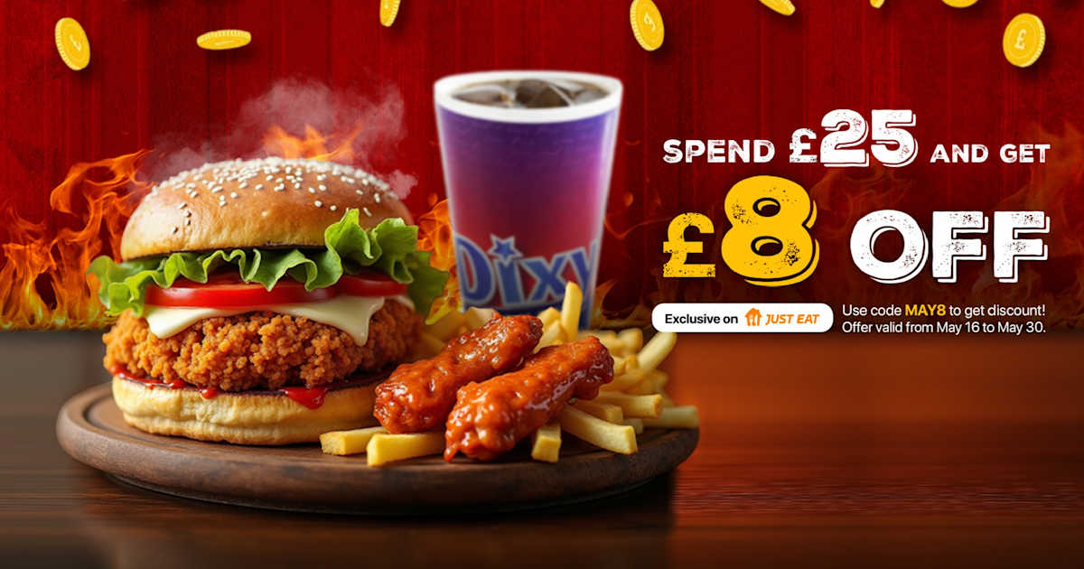 Dixy Chicken Balsall Heath restaurant menu in Birmingham Order
