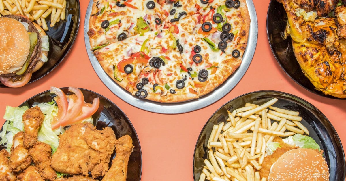 Ala pizza and roosters just eat clearance