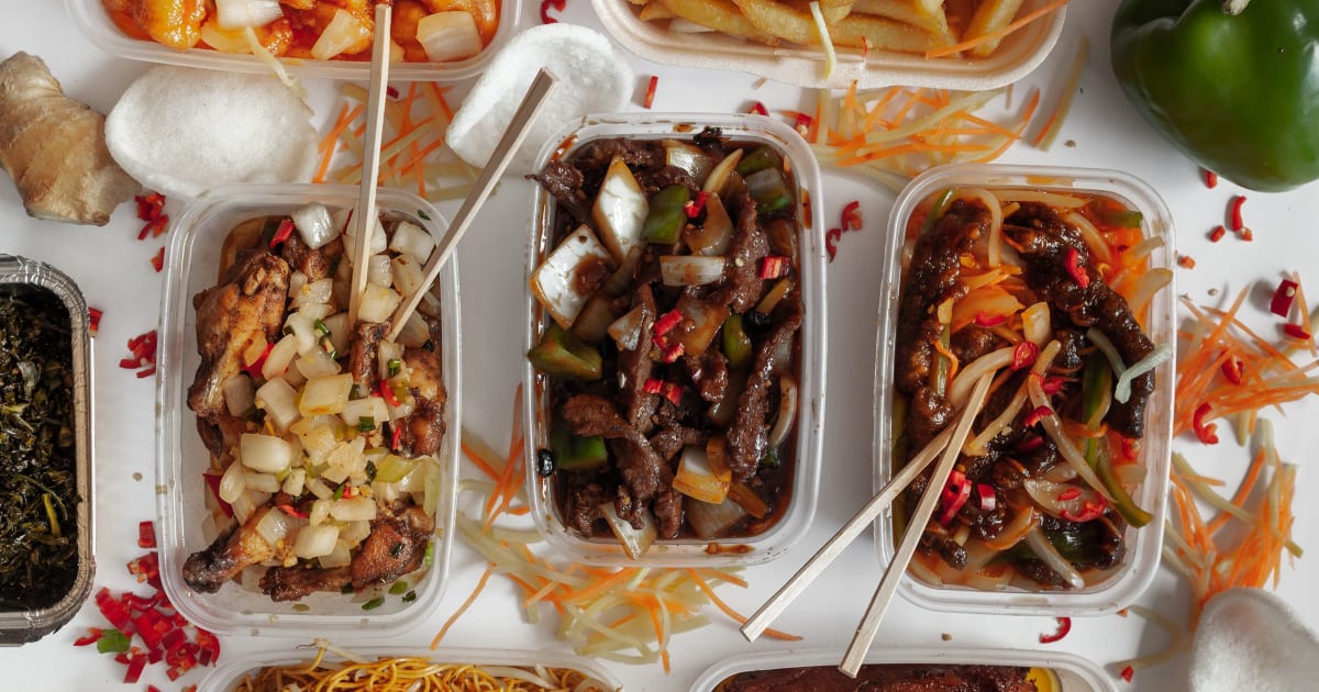 Chinese on just eat sales