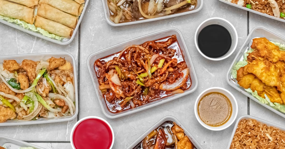 Peking shop chinese menu