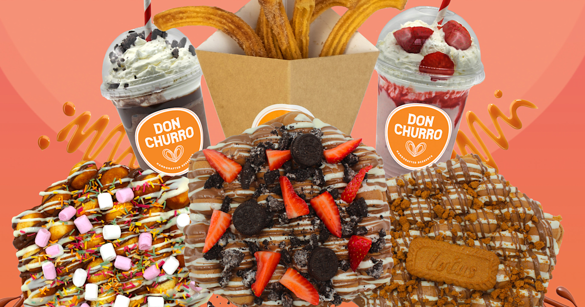 Just new arrivals eat churros