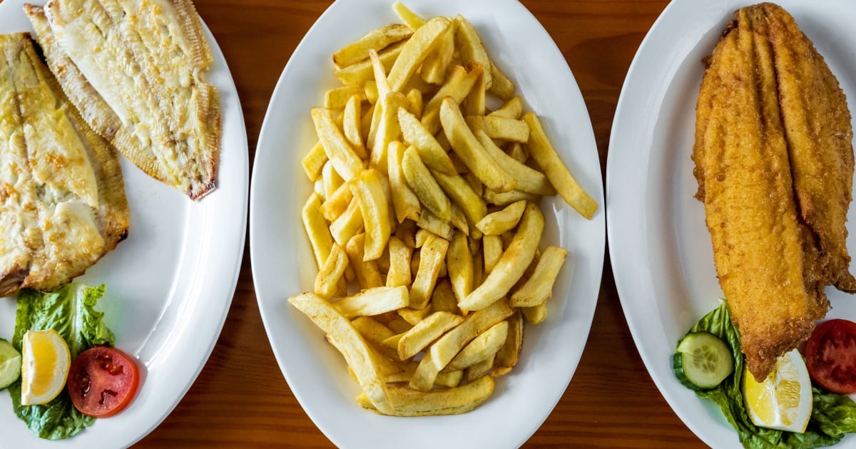 Awesome Fish & Chips restaurant menu in London - Order from Just Eat