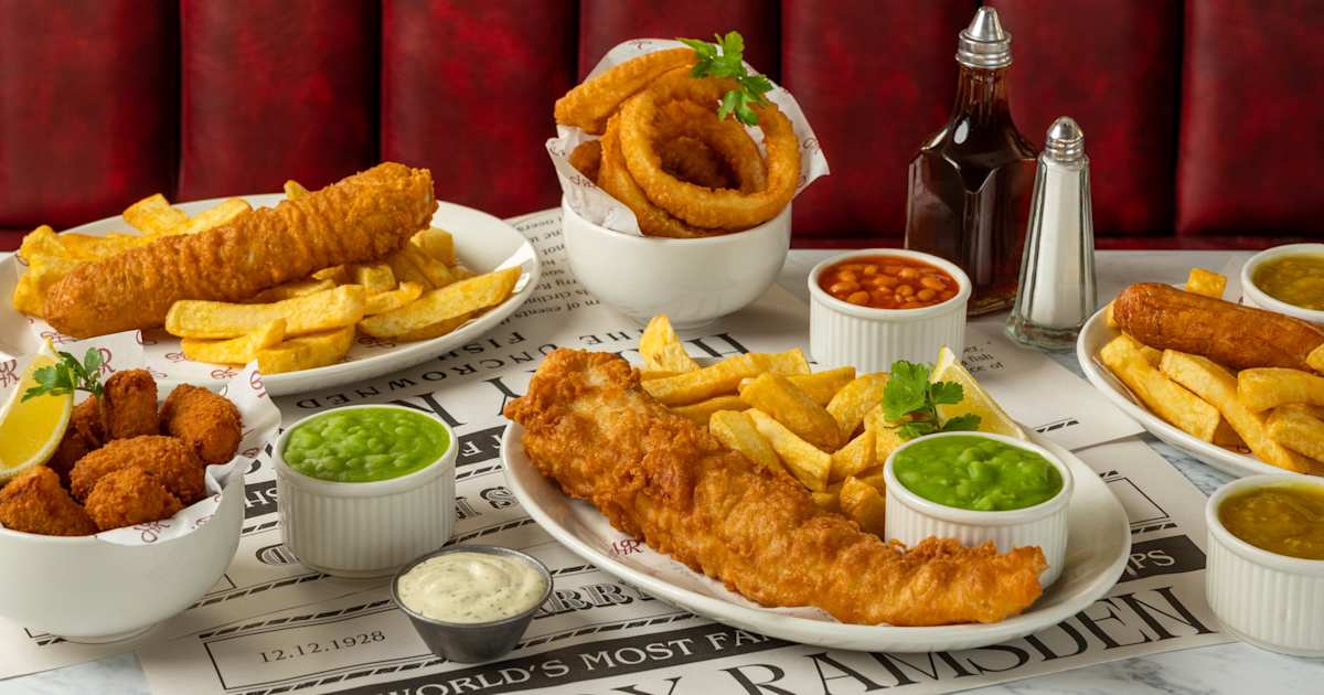 Harry Ramsden's Brighton restaurant menu in Brighton Order from