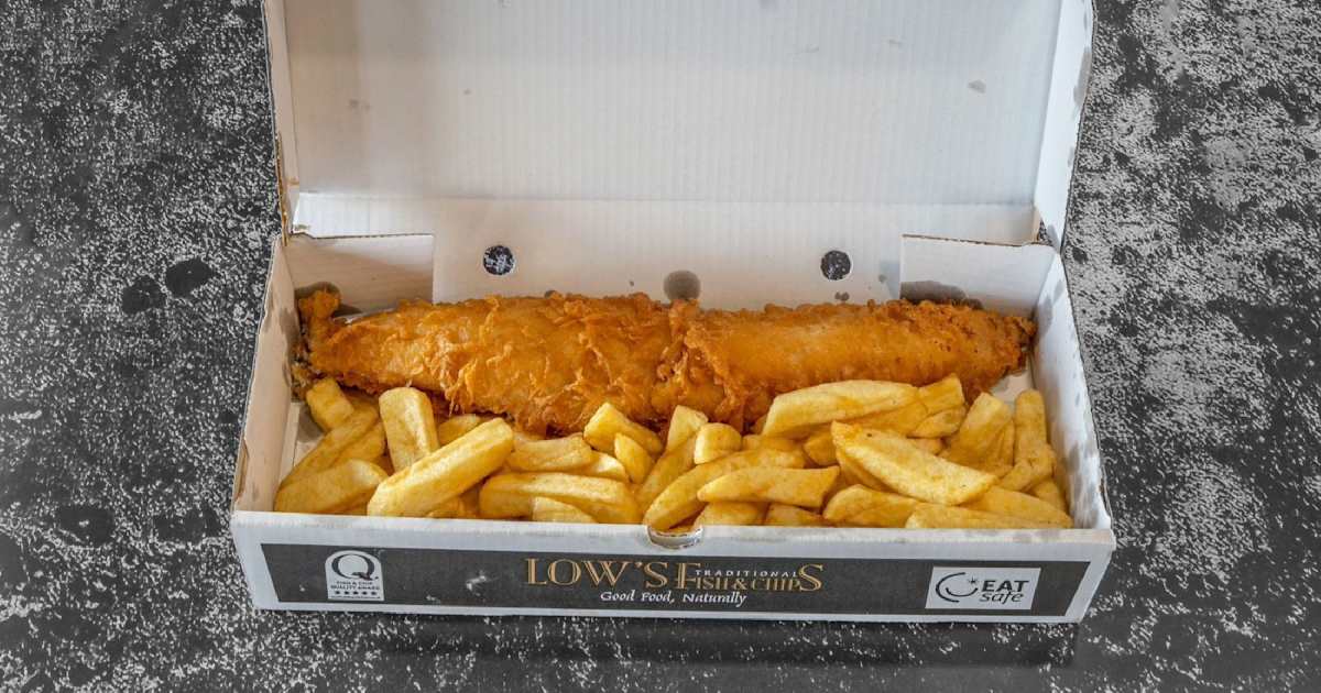 Lows Traditional Fish & Chips restaurant menu in Aberdeen Order from